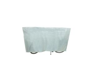 VK Custodia Protettiva Per Bici Copribici 110x210cm Senza Occhielli Bianco