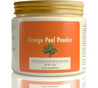 VK Orange Peel Powder Face Pack | Citrus Aurantium - for Tan Removal, Oil Control, Glowing Skin, Scars Removal, Boosten Collagen, Vitamin C- 120Gm
