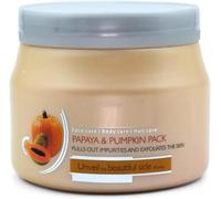 VK Papaya & Pumpkin Face Pack for Deep Purification & Exfoliates Dead Skin Cells for All Skin Types, 400 g