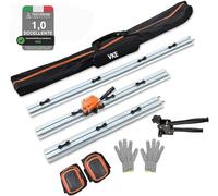 VKE Tagliapiastrelle Manuale 3300MM,Tagliapiastrelle di Grandi, Piastrelle/Ceramica/Pietra, La Macchina da Taglio è Dotata di Ventose Integrate e Viene Fornita con Ginocchiere con Strumenti Completi