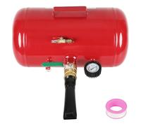Vkechh Compressore pneumatici Airbooster 40L, gonfiatore ad aria compressa per pneumatici, 8 bar di pressione di lavoro, 10 bar di pressione massima, in acciaio per auto, camion, SUV, trattore, camper