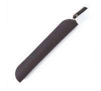 VKEID Astuccio In Pelle Custodia protettiva for stilo con custodia for penna in pelle mini retrò semplice (Color : Coffee, Size : 19.5x3cm)