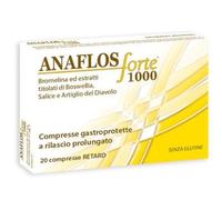 Vkf ANAFLOS FORTE 20 COMPRESSE 1000 MG SENZA GLUTINE NATURALMENTE PRIVO DI LATTOSIO