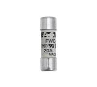 VKISVZVFT 5 Pezzi FWC-10A10F 12A 16A 20A 25A 30A 32A 8A 6a 4a Fusibile(FWC-16A10F)
