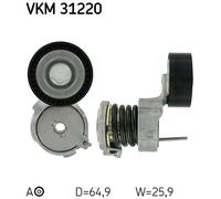 VKM 31220 SKF Rullo tenditore, Cinghia Poly-V per SEAT,SKODA,VW