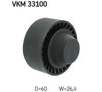 VKM 33100 SKF Galoppino/Guidacinghia, Cinghia Poly-V per CITROËN,DS,FIAT,OPEL,PE