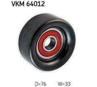 VKM 64012 SKF Galoppino/Guidacinghia, Cinghia Poly-V per DODGE,HYUNDAI,KIA