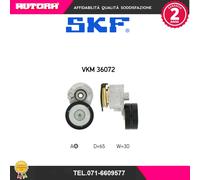 VKM36072 Tendicinghia, Cinghia Poly-V (MARCA SKF)..