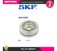 SKF Puleggia smorzatrice VKM 93209 per albero motore
