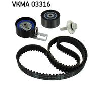 VKMA 03316 SKF Kit cinghie dentate per CITROËN,DS,FIAT,FORD,MAZDA,MITSUBISHI,OPE