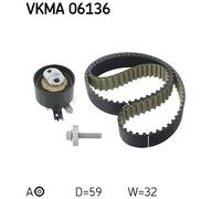 VKMA 06136 SKF Kit cinghie dentate per DACIA,INFINITI,MERCEDES-BENZ,NISSAN,RENAU