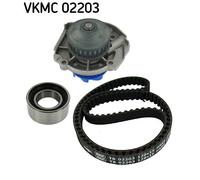 VKMC 02203 SKF Pompa acqua + Kit cinghie dentate per FIAT,LANCIA,ZASTAVA