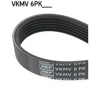 VKMV 6PK1660 SKF Cinghia Poly-V per AUDI,BMW,CITROËN,FIAT,HYUNDAI,KIA,LANCIA,PEU