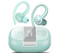 VKROBAG Cuffie Bluetooth 5.3, Auricolari Bluetooth Sport con HD Mic, 48 Ore Cuffie Wireless In Ear Bassi Profondi, ENC Cancellazione Rumore Cuffiette, IPX7 Impermeabile Cuffie Senza Fili, Azzurro