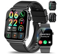 VKROBAG Smart Watch per uomo e donna, rispondere/effettuare chiamate, orologio intelligente HD da 1,85 pollici con oltre 110 modalità sportive, orologio fitness con cardiofrequenzimetro e monitoraggio