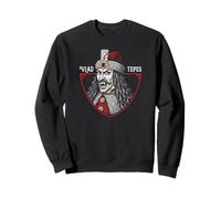 Vlad L'Impalatore - Tepes Gotico Ruler Vampiro Dracula Fangs Felpa