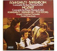 VLADIMIR ASHKENAZY - Mozart: CONCERTO FOR TWO PIANOS / CONCERTO FOR THREE PIANOS