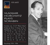 Vladimir Horowitz Vladimir Horowitz Plays Scriabin (CD) Album