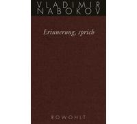Vladimir Nabokov D Erinnerung, sprich: Wiedersehen mit einer (Copertina rigida)