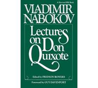 Vladimir Nabokov Lectures On Don Quixote (Tascabile)