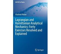 Vladimir Pletse Lagrangian and Hamiltonian Analytical Mechani (Copertina rigida)