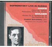 Vladimir Sofronitsky - Chopin/Scriabin;Mazurkas/Et