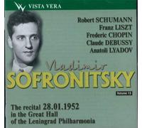 Vladimir Sofronitsky - The Recital 28.01.1952 in the