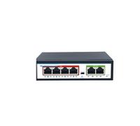 VLALAMNO 4 8 commutatori di Rete astuti 1000Mbps della Rete di Gigabit AI del commutatore di Ethernet della Gestione di Ethernet dei porti 48v Poe (Color : OFS-PE-DT6-S)