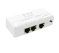 VLALAMNO Extender Poe a 2 Porte 350 Metri Ripetitore Poe Attivo da 100 Mbps IEEE802.3AF/AT Telecamera Poe Standard Switch Poe inverso (Size : 1PCS, Color : SSC-POE103SM)
