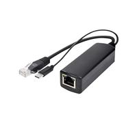 VLALAMNO Splitter Poe 10/100/1000Mbps Tipo-C IEEE802.3af Alimentatore DC44-57V a 5V 3A (Size : 100Mbps, Color : 5V 2A 10W)