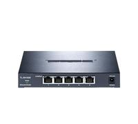 VLALAMNO Switch Ethernet 2.5G a 5 Porte Switch di Rete 2.5GBASE-T RJ45 Hub di Rete Plug And Play Splitter Internet TL-SH1005 (Color : UK Adapter)