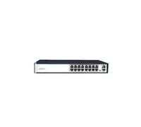 VLALAMNO Switch Gigabit a 16 Porte Poe 48v gestito Switch Ethernet Smart Switch IP Poe 1000Mbps for Telecamera CCTV (Color : OFS-PE-GT18)