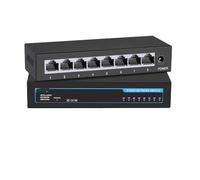 VLALAMNO Switch Gigabit da 1 pz 10 Porte Switch Ethernet 1000Mbps Switch Veloce di Rete Gigabit (Color : 1008G)