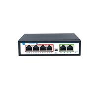 VLALAMNO VLAN di Sicurezza Standard Protezione Contro i fulmini da 260 m Switch Poe da 60 W Switch Poe Ethernet a 4 Porte