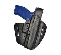 VlaMiTex B2 Fondina per Walther PDP 5 Pollici in Pelle Nero