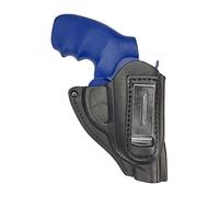 VlaMiTex IWB 11 Fondina in Pelle per rivoltella Colt Detective Special, Nero