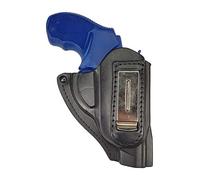 VlaMiTex IWB 11 Fondina in Pelle per rivoltella Taurus 85/856, Nero