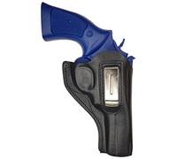 VlaMiTex IWB 14 Fondina in Pelle per rivoltella Ruger GP100 / SP101, Nero