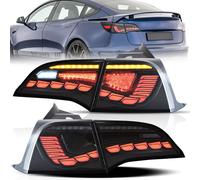 VLAND LED Fanale Posteriore Faro Per 2017-2022 Tesla Model 3 & Y w/Proiettore 2X
