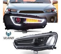 VLAND LED Fari Fanali Fanale Per 2008-2017 Mitsubishi Lancer EVO X Proiettore 2X