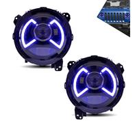 VLAND LED Fari Fanali Fanale Proiettore Per 2018-2020 Jeep Wrangler JL JLU JT 2x