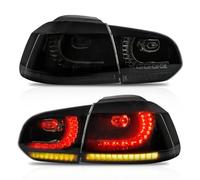 VLAND LED Fari Posteriori per Golf6 MK6 GTD R TSI 2008-2013 indicatore sequenziale(fumé)