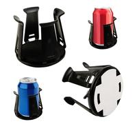 Vlecexs 2 Pezzi Portabicchieri Auto Multifunzionale Supporto Bottiglia e Bicchiere Portabicchieri Supporto Universale Per Lattine Auto Portabevande Tazze Da Caffè Lattine Per Bevande Nero