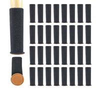 Vlecexs 32 Pezzi Gommini per Sedie, Calzini Sedie Mobili, Tappi Sedie, Proteggi Gambe per Mobili per Proteggere i Pavimenti da Graffi e Rumori (Nero)