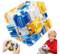VLEDARLING Grande Labirinto 3D Puzzle Cube, Cubo Labirinto 3DInterattivo con Percorso a Sfera, Rompicapo 3D Stimolante per Bambini e Adulti, per Adolescenti e Adulti Allenamento del Cervello
