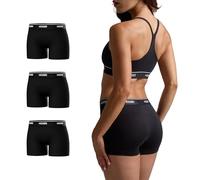 Vlez Star Heather Grey 2XL Mutande Moderne per Donne Taglie Forti - 1 Pezzo, 3 Pezzi, Nero 2.0, Small