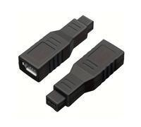VlHpnpe 2PCS Adattatori 800Mbps Condivisione di File Integrazione senza soluzione di continuità per 400 800 1394 B Video Editing e backup dei dati Adattatore di trasferimento dati