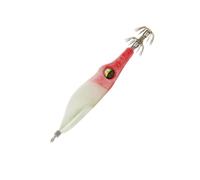 VlHpnpe Esche per la Pesca della Pancia Rotonda Colori Assortiti Esche Artificiali per Calamari Esche con Disegni gamberetti Pesca Efficace Esche per gamberetti Luminosi