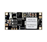 VlHpnpe Modulo Adattatore discendente 6, 5 V-60 V, 5V Output | Sostituzione leggera ' alimentatore del regolatore a basso profilo per la ricarica ' auto, protezione da