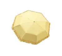 VlHpnpe Ombrello in pizzo a quadretti con parasole dal design pieghevole e ombrello antipioggia per uso quotidiano e in viaggio